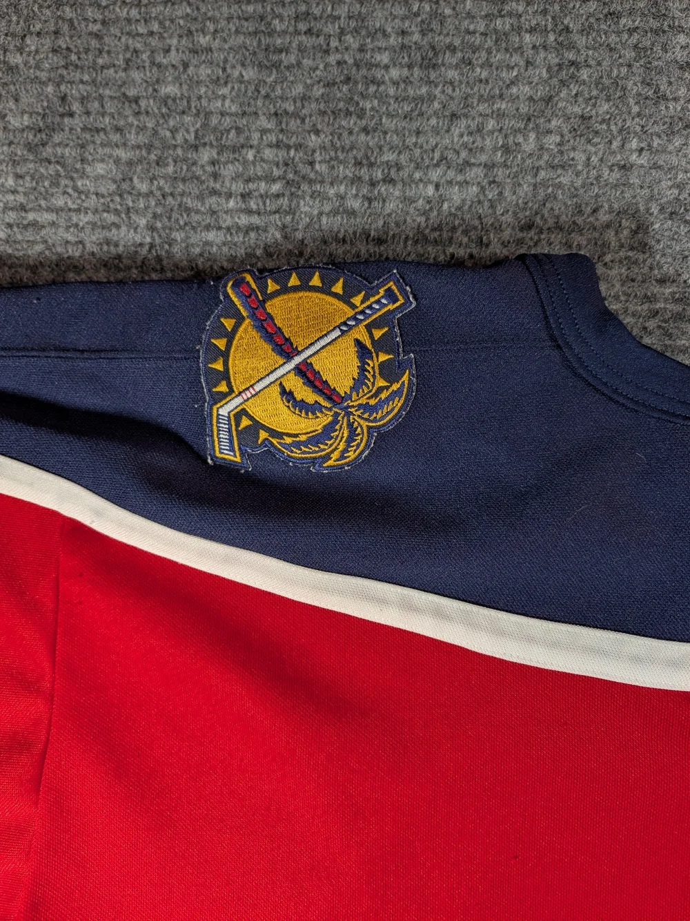 Vintage 90s Florida Panthers CCM Maska Hockey Jersey Men's Large